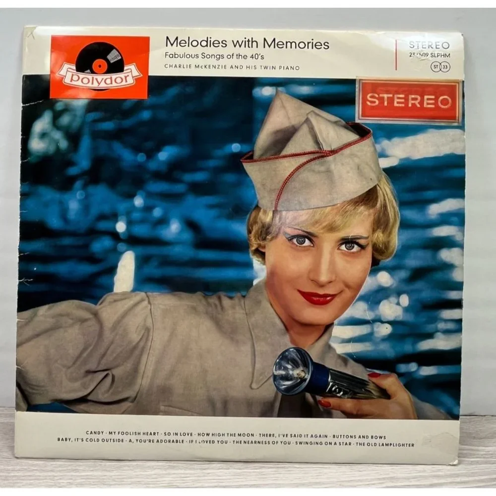 Charles McKenzie Melodies with Memories 40s Songs Polydor LP LPHM 237 509 - Picture 5 of 7